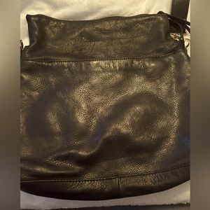 Stunning Margot black leather purse